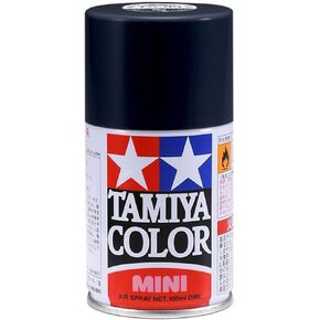 Lacquer Spray Paint, TS-63 NATO Black - 100ml Spray Can/Tamiya / 85063
