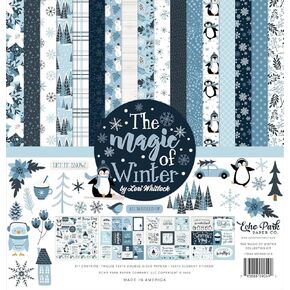Echo Park Paper Echo Park Collection Kit 12"X12"-The Magic of Winter, Multicolor
