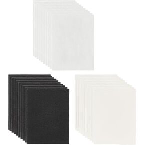 BENECREAT 50Pcs 8.74x8.66Inch Flower Pressing Paper Kit, 10Pcs Foam Pad, 10Pcs Drying Plate, 30Pcs Lining Paper for Pressing Flower Making Dried Plants Craft DIY