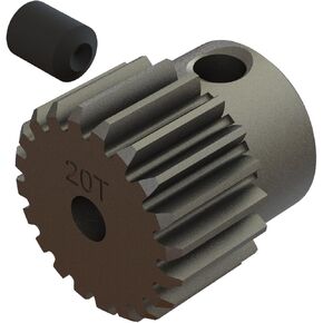 ARRMA Pinion Gear 20T 0.5 MOD CNC 2.3mm Bore, ARA311206