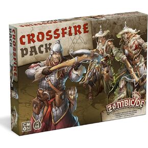 Zombicide White Death: Crossfire Pack - Add New Guards & Zombies to Your Games! Cooperative Strategy Game with Tabletop Miniatures, Ages 14+, 1-6 Players, 1 Hour Playtime, Made by CMON