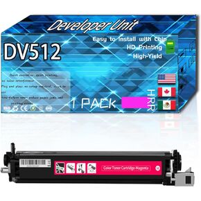متوافق مع وحدة مطوري الاستبدال Konica Minolta DV512 المستخدمة مع Bizhub C224 C224E C284 C284E C364 ، خيارات متعددة الإنتاج العالية (3 حزمة أسود)