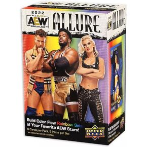 2022 Upper Deck AEW Allure Wrestling Trading Card Blaster Box
