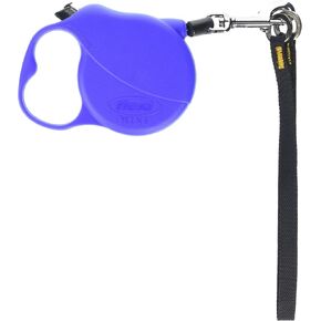 Flexi Basic Standard Cord Black Mini Extra Small 3m Retractable Dog Leash/Lead for Dogs up to 8kgs/18lbs