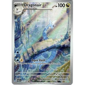 Pokemon - Dragonair 181/165 - Pokemon 151 -Illustraion Rare - Single Card