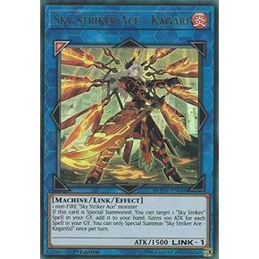 Sky Striker Ace - Kagari (Alternate Art) - DUOV-EN060 - Ultra Rare - 1st Edition