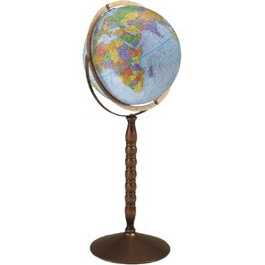 Replogle Treasury Blue Ocean Raised Relief Floor World Globe