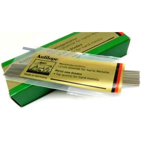 Antilope Jewelers Saw Blades #5/0 Jewelry Making Pack of 144 pcs. Made in German