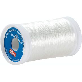 PRYM 977770 Knitting-in Elastic Length 200m Transparent, 1 Piece