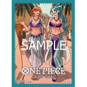 BANDAI One Piece Card Game Protective Sleeves - Official Sleeve Limited Edition Vol.1 - Nami - 70 Clear PP Sleeves