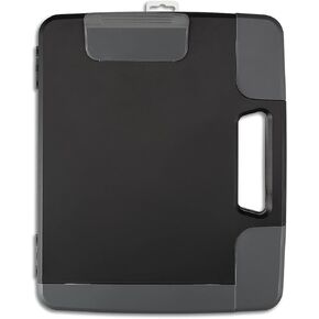 Staples 1671313 Portable Clipboard Heavy Duty Black 11 3/4-Inch X 14 1/2-Inch X 1 1/2-Inch