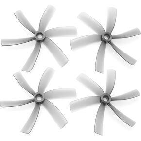 8pcs HQProp Duct-75mmx6 75mm Propeller Set (4X CW / 4X CCW) Gray Polycarbonate