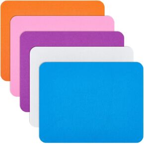 BENECREAT 5 Colors Inserts for Ita Bag, 12.5x9.8inch Rectangle Insert Panel Set, Felt Fabric for Ita Bag Pin Display, Window Packet DIY Crafts