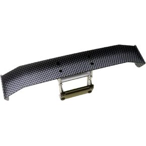 1/10 Tail Wing Carbon Fibre Color Rear Spoiler for 1/10 RC Drift Car On-Road Racing Car Upgrade Part(Matte501)