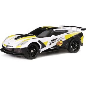 New Bright 1:16 RC Forza Motorsport Corvette ZR.1 Car, Full-Function Remote Control, Working Headlights, 2.4GHz Tech, 80ft Range, USB Rechargeable, Ages 4+ Racing Toy