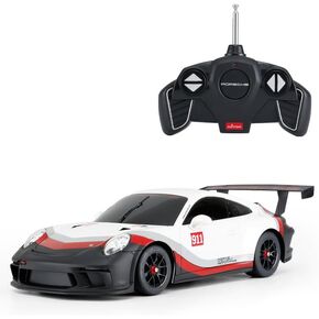 RASTAR 59400 1/18 Porsche RC Car - Officially Licensed Porsche 911 Remote Control Car for Play and Display - Ideal Gift for Kids - White