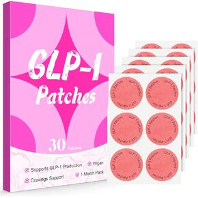 GLP-1 Patches, 30 Count Natural Ingredients Cosmetic Patch-dz1
