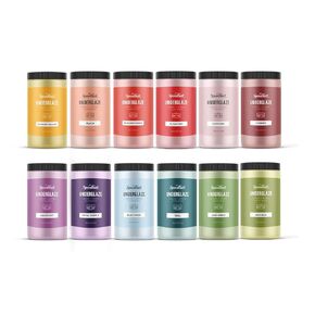 Speedball Underglaze Deluxe Pack, (12) 16-Ounce Colors, 2020 Color Glaze Assortment for Pottery & Ceramics