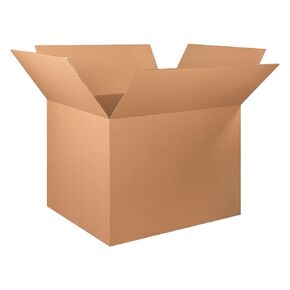 Aviditi HD484036DW Double Wall Corrugated Box, 48" Length x 40" Width x 36" Height, Kraft (Bundle of 5)