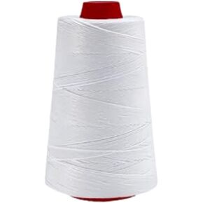 600 ft Roll Thread Cones for Heavy Duty Bag Sewing Closer - Portable Electric Bag Sewing Machines Compatible High Strength Single-Ply Thread Set - Nylon, Bracelet Making, Burlap, Bag Closing