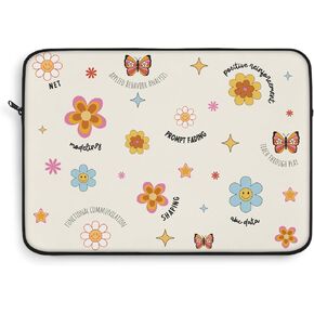 Aba Therapy Laptop Sleeve, Gift for bcba rbt, behavior therapist merch, applied behavior analysis Laptop Sleeve