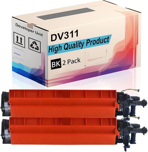 DV311 Developer Unit Compatible for Konica Minolta bizhub C220 bizhub C280 bizhub C360 Printers, High Yield 100000 Pages, Print More Pages (3 Pack Black) in Kuwait