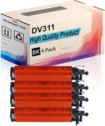 DV311 Developer Unit Compatible for Konica Minolta bizhub C220 bizhub C280 bizhub C360 Printers, High Yield 100000 Pages, Print More Pages (3 Pack Black) in Kuwait