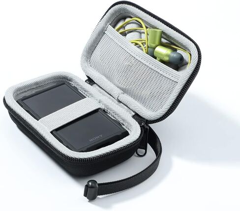 Soft Clear TPU Protective Shell Skin Case Cover for Sony Walkman NW-A300 Series NW-A306 NW-A307 (Clear Black case and Glass) in Kuwait