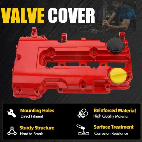 Upgrade Aluminum Valve Covers Compatible With 2011-2019 Chevy Cruze Sonic Volt Trax Buick Encore Cadillac ELR 1.4L Turbo Replace 55573746 25198498 264-968 in Kuwait