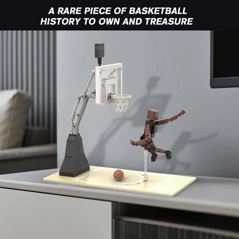 مجموعة لبنات البناء الرياضية لكرة السلة - 187 PCS Toy Sports Star Toy للأطفال والبالغين ، مثالية للجمعات ، العرض المتوافق مع العلامات التجارية الكبرى in Kuwait
