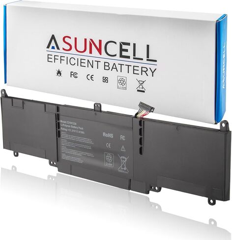 بطارية ASUNCELL 38Wh F62G0 لأجهزة Dell Inspiron 13 7000 7373 7386 2 في 1 سلسلة Vostro 13 5000 5370 13-5370 P83G P87G P91G Series F62GO 39DY5 RPJC3 in Kuwait