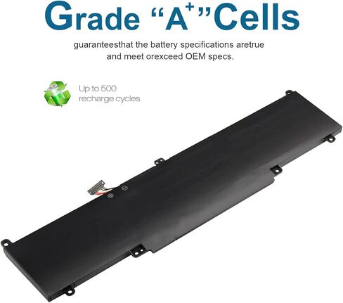 بطارية ASUNCELL 38Wh F62G0 لأجهزة Dell Inspiron 13 7000 7373 7386 2 في 1 سلسلة Vostro 13 5000 5370 13-5370 P83G P87G P91G Series F62GO 39DY5 RPJC3 in Kuwait