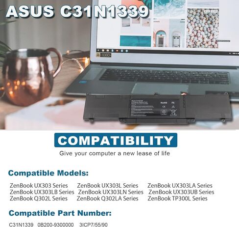 بطارية ASUNCELL 38Wh F62G0 لأجهزة Dell Inspiron 13 7000 7373 7386 2 في 1 سلسلة Vostro 13 5000 5370 13-5370 P83G P87G P91G Series F62GO 39DY5 RPJC3 in Kuwait