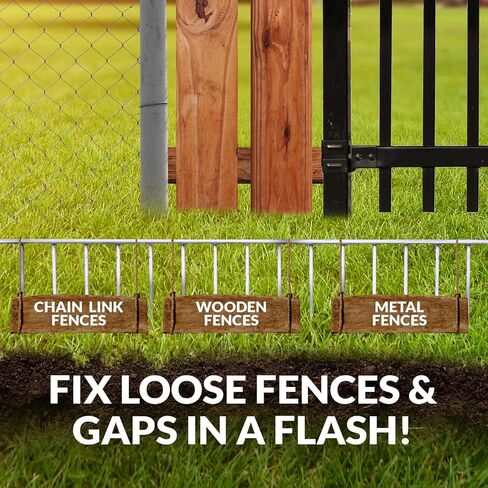 Dig Defence 24 Pack, 32"(L) x 10"(H) Original Animal Barrier Fence - Large No Dig Fence for Dogs and Rabbits, Durable Outdoor Dog Fence Barrier for Yard & Patio in Saudi Arabia