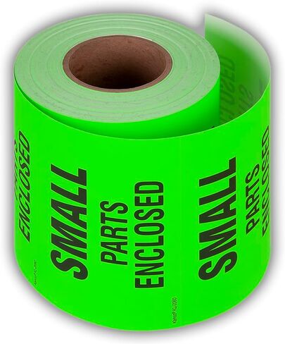 Kenco 3" X 5" Small Parts Enclosed Shipping Label Stickers for Shipping and Packing - 500 Adhesive Labels Per Roll in Saudi Arabia