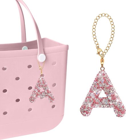 Bag Charms for Bogg Bag Accessories, bogg bag accessories charm for Women Girls, personalized letters Decorative for Bitty Bogg Bag Handbags Beach Totes bags in Saudi Arabia