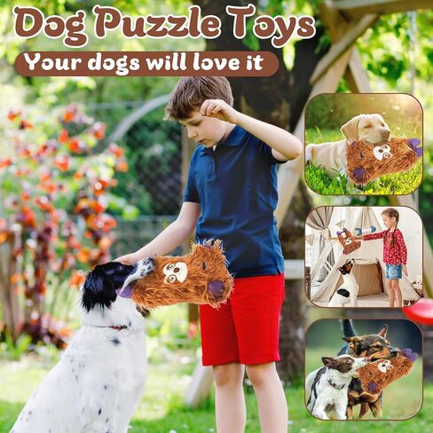 ألعاب Monster Dog Interactive Monster Cog لإبقائها مشغولة-تخصيب معالجة ألعاب الكلب المضغ للملل والتحفيز ، لعبة الكلاب الفخمة الصعبة للكلاب الكبيرة المتوسطة (A-Green) in Kuwait