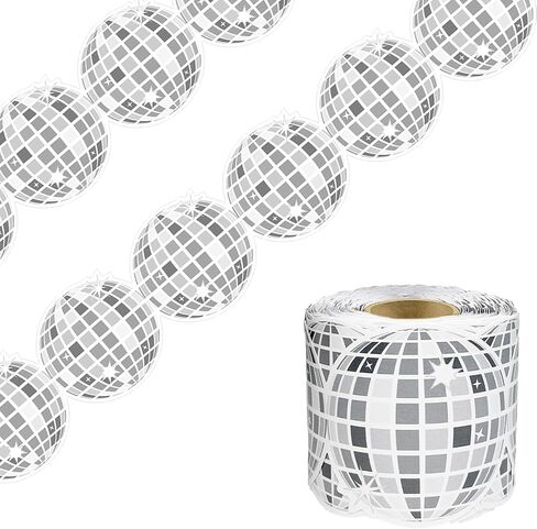 Disco Ball 68.9 قدم Bulletin Board Border Scalloped Bulletin Board Trim.Adeal لتحويل الفصل الدراسي ، وتجميل جدران غرفة النوم ، وديكور المنزل ، وزينة حفلات عيد الميلاد (الفضي) in Kuwait