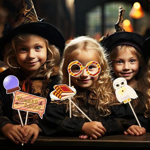 تشمل ديكورات حفلة عيد ميلاد السحرية السحرية ، لوازم الحفلات ، المعالج السحري ، 16 بالونات ، لافتة واحدة ، 16 كيك توبر ، خلفية واحدة كبيرة للحفلات ، شريطان (36 ٪) in Kuwait