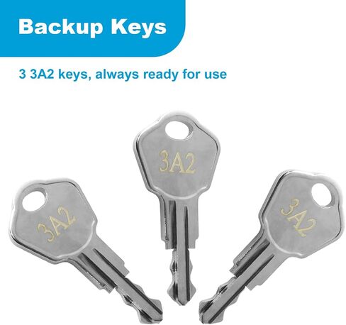 Sentry Safe Replacement Keys Model 1100-CODES 3A2 لـ Sentry Safe Key (المفتاح 3A2) (3 أجهزة كمبيوتر) ، بواسطة NIAHM in Kuwait