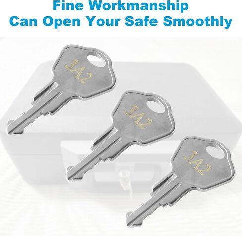 Sentry Safe Replacement Keys Model 1100-CODES 3A2 لـ Sentry Safe Key (المفتاح 3A2) (3 أجهزة كمبيوتر) ، بواسطة NIAHM in Kuwait