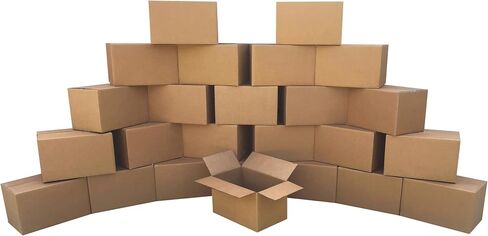 Corrugated Large Mail and Shipping packaging boxes - 10 pack (24 x 24 x 24 inch / 10pk) in Saudi Arabia