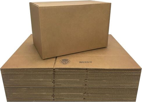 Corrugated Large Mail and Shipping packaging boxes - 10 pack (24 x 24 x 24 inch / 10pk) in Saudi Arabia
