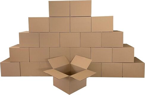 Corrugated Large Mail and Shipping packaging boxes - 10 pack (24 x 24 x 24 inch / 10pk) in Saudi Arabia