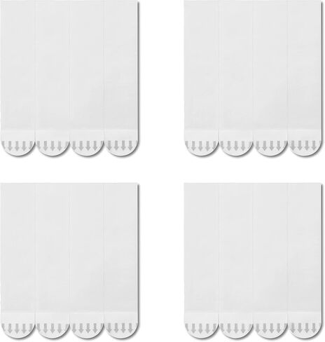 60 Pieces Medium Refill Strips, No Tools Removable Adhesive Strips Damage Free, Waterproof Replacement Hanging Strip for Indoor Wall Hooks and Wall Décor in Kuwait