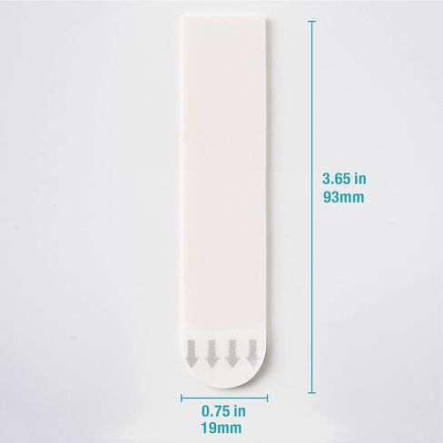 60 Pieces Medium Refill Strips, No Tools Removable Adhesive Strips Damage Free, Waterproof Replacement Hanging Strip for Indoor Wall Hooks and Wall Décor in Kuwait