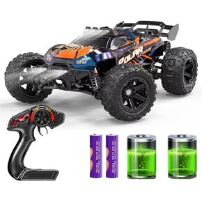 1:14 Remote Control Car, Camera Alloy Off Road RC Truck 4WD High Speed Fast Racing Electric Hobby Toy Off Road 2.4Ghz All Terrain Monster Vehicle Truck for Boys Kids Xmas Birthday Gift14+