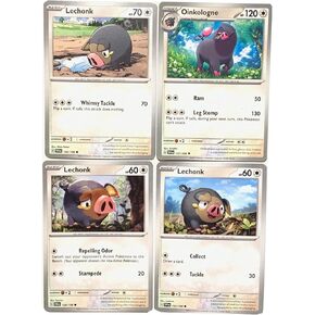 Oinkologne 157/198 - Scarlet & Violet - Pokemon Evolution 4 Card Set - Lechonk