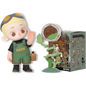52TOYS Nook Wasteland Park Series Action Figure, Collectible Toy Kawaii Creative Gift Room Decor Desktop Decoration 3.5 Inch, Gift for Birthday Party
