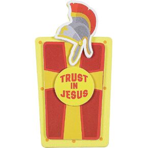 Fun Express Great North VBS Trust in Jesus Magnet Craft Kit - Religious Craft for Vacation Bible School Faith-Based Activities & Church Events - Fun & Engaging for Kids - Teaching Values - 12 Pieces